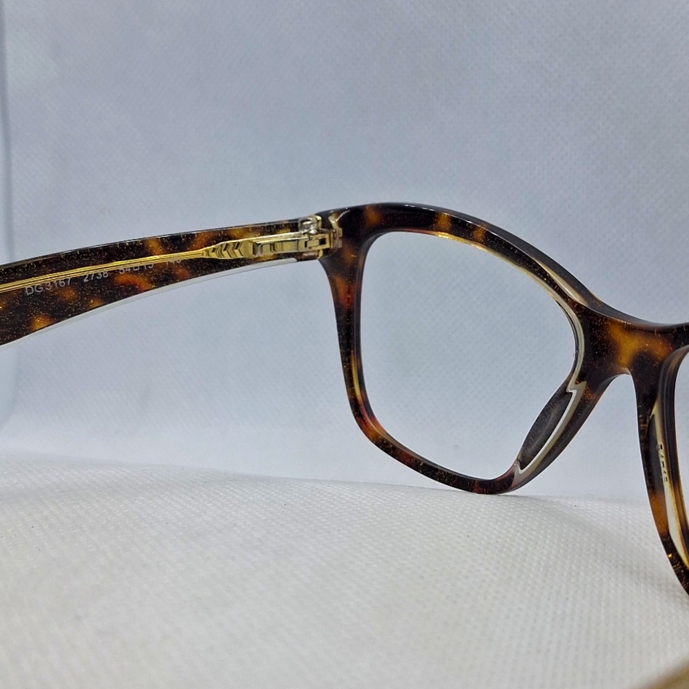 DOLCE & GABBANA DG 3167 2738 54-15-140 Rx Eyeglass Frame, Pre-Owned - Picture 5 of 6